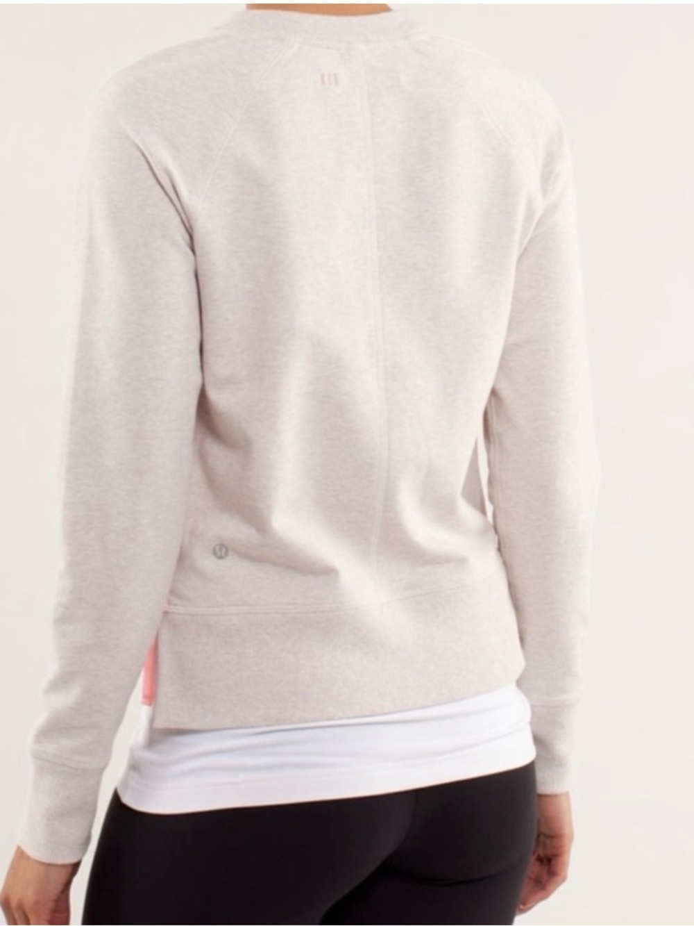 lululemon athletica Pale Pink Crewneck Pullover